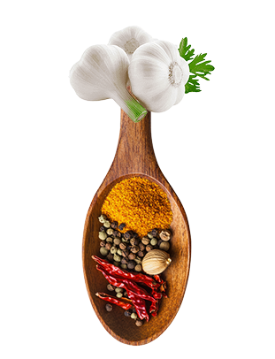 Spices Wooden Spoon Overlay