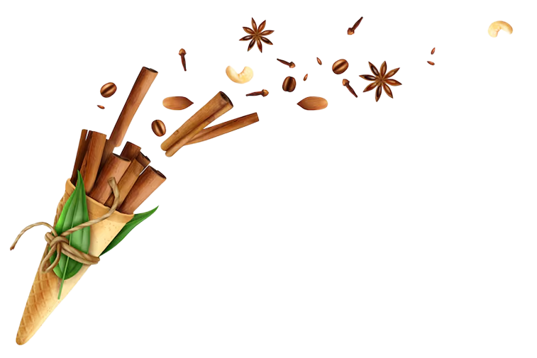 Cinnamon Spices Cone