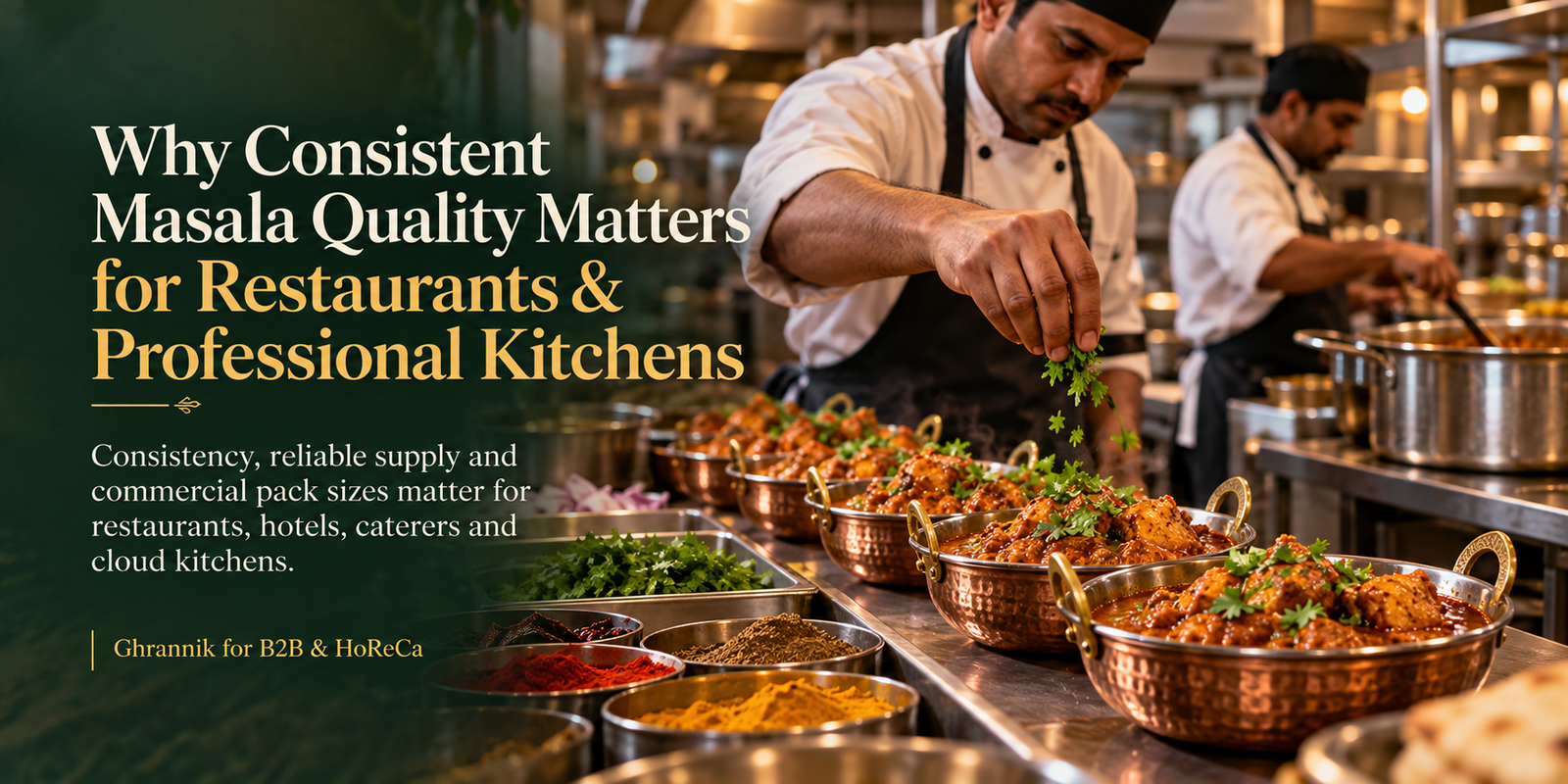 Why Consistent Masala Quality Matters for Restaurants & Professional Kitchens