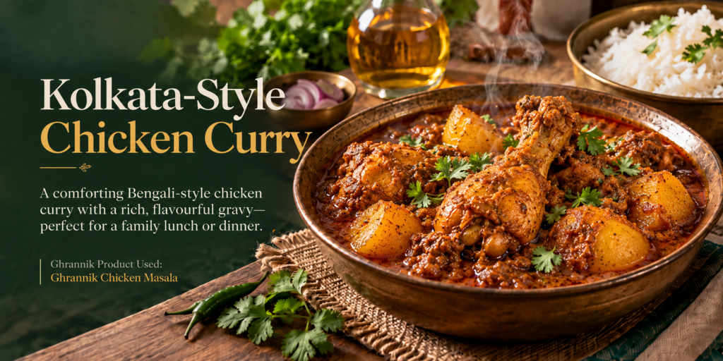 Kolkata-Style Chicken Curry