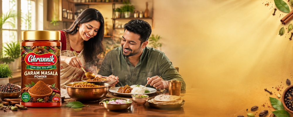 THE SPICE OF TRUE INDIAN TASTE